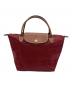LONGCHAMP（ロンシャン）の古着「ハンドバッグ」｜レッド