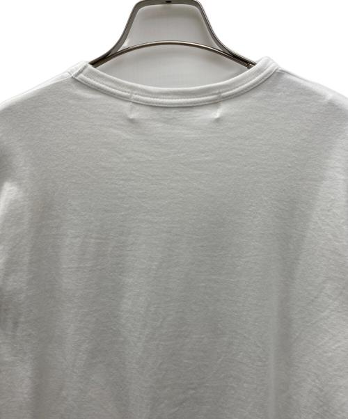 PLAY COMME des GARCONS（プレイコムデギャルソン）PLAY COMME des GARCONS (プレイコムデギャルソン) 半袖カットソー ホワイト サイズ:Mの古着・服飾アイテム