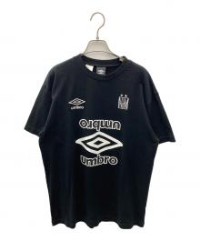 UMBRO×N.HOOLYWOOD（アンブロ×エヌ ハリウッド）の古着「半袖カットソー」｜ブラック
