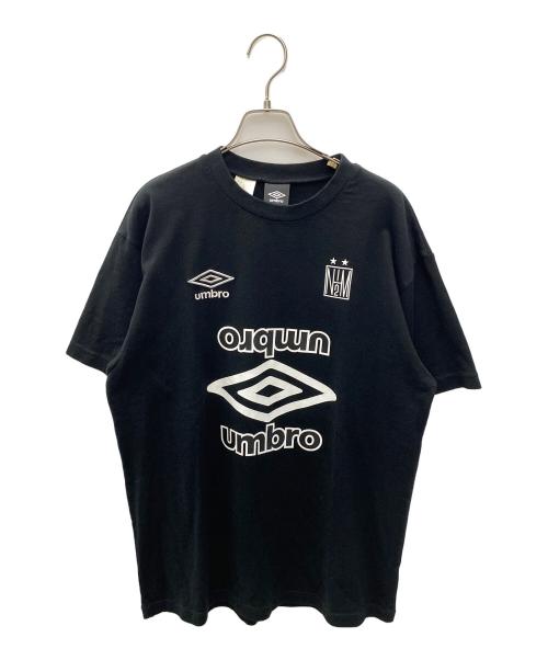 UMBRO（アンブロ）UMBRO (アンブロ) N.HOOLYWOOD (エヌ ハリウッド) 半袖カットソー ブラック サイズ:Oの古着・服飾アイテム