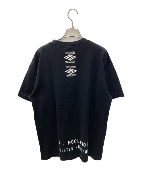 UMBRO（アンブロ）UMBRO (アンブロ) N.HOOLYWOOD (エヌ ハリウッド) 半袖カットソー ブラック サイズ:Oの古着・服飾アイテム