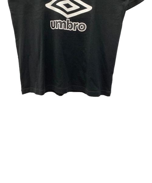 UMBRO（アンブロ）UMBRO (アンブロ) N.HOOLYWOOD (エヌ ハリウッド) 半袖カットソー ブラック サイズ:Oの古着・服飾アイテム