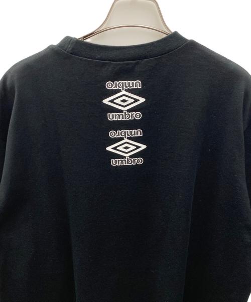 UMBRO（アンブロ）UMBRO (アンブロ) N.HOOLYWOOD (エヌ ハリウッド) 半袖カットソー ブラック サイズ:Oの古着・服飾アイテム