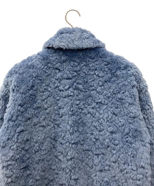 Demi-Luxe Beams（デミルクス ビームス）Demi-Luxe Beams (デミルクス ビームス) ファーコート ブルー サイズ:38 未使用品の古着・服飾アイテム