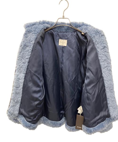 Demi-Luxe Beams（デミルクス ビームス）Demi-Luxe Beams (デミルクス ビームス) ファーコート ブルー サイズ:38 未使用品の古着・服飾アイテム