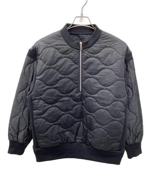 UNITED TOKYO（ユナイテッドトーキョー）UNITED TOKYO (ユナイテッドトーキョー) キルトプルオーバージャケット ブラック サイズ:Ｍの古着・服飾アイテム