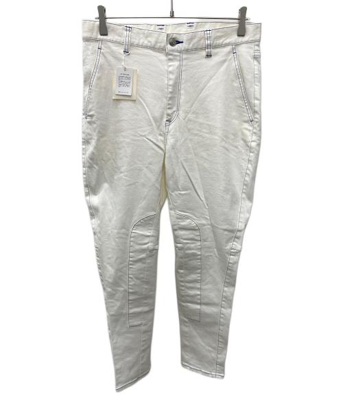β（ベータ）β (ベータ) デニムパンツ ホワイト サイズ:Ｍ 未使用品の古着・服飾アイテム