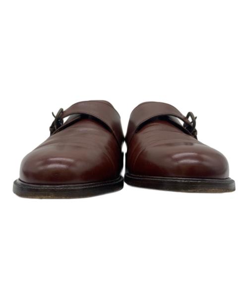 Salvatore Ferragamo（サルヴァトーレ フェラガモ）Salvatore Ferragamo (サルヴァトーレ フェラガモ) ビジネスシューズ ブラウン サイズ:9 1/2の古着・服飾アイテム