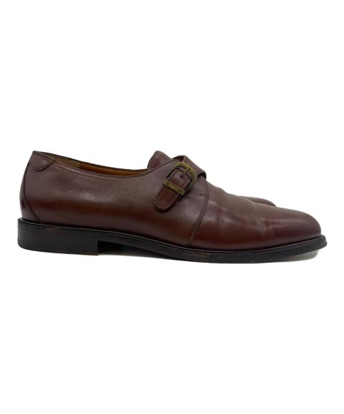 Salvatore Ferragamo（サルヴァトーレ フェラガモ）Salvatore Ferragamo (サルヴァトーレ フェラガモ) ビジネスシューズ ブラウン サイズ:9 1/2の古着・服飾アイテム