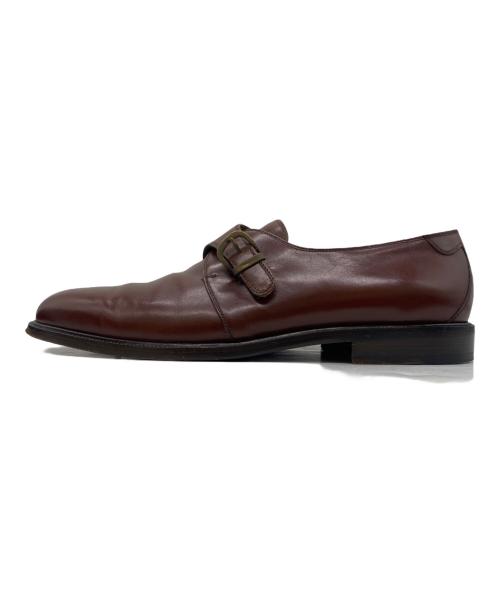 Salvatore Ferragamo（サルヴァトーレ フェラガモ）Salvatore Ferragamo (サルヴァトーレ フェラガモ) ビジネスシューズ ブラウン サイズ:9 1/2の古着・服飾アイテム