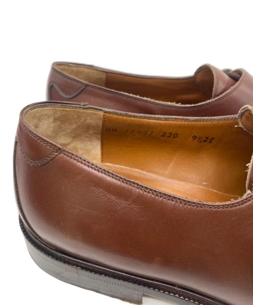 Salvatore Ferragamo（サルヴァトーレ フェラガモ）Salvatore Ferragamo (サルヴァトーレ フェラガモ) ビジネスシューズ ブラウン サイズ:9 1/2の古着・服飾アイテム