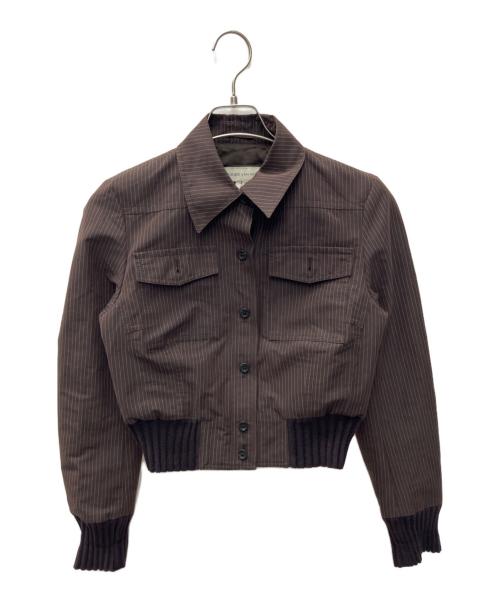 DRIES VAN NOTEN（ドリスヴァンノッテン）DRIES VAN NOTEN (ドリスヴァンノッテン) ジャケット ブラウン サイズ:38の古着・服飾アイテム