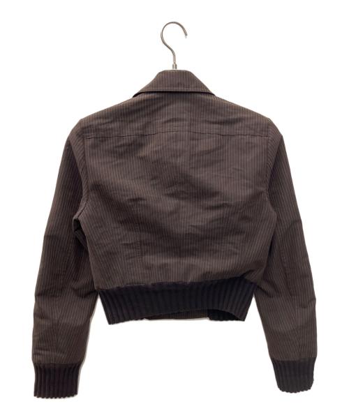 DRIES VAN NOTEN（ドリスヴァンノッテン）DRIES VAN NOTEN (ドリスヴァンノッテン) ジャケット ブラウン サイズ:38の古着・服飾アイテム