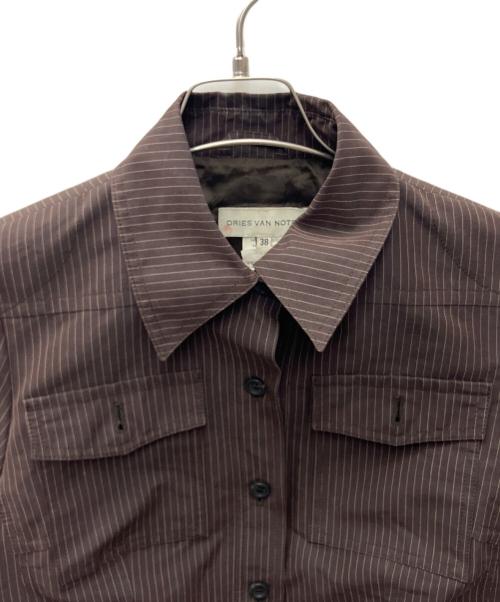 DRIES VAN NOTEN（ドリスヴァンノッテン）DRIES VAN NOTEN (ドリスヴァンノッテン) ジャケット ブラウン サイズ:38の古着・服飾アイテム