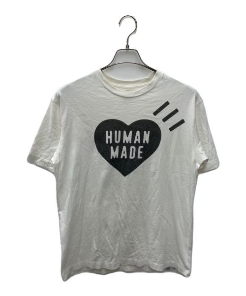 HUMAN MADE（ヒューマンメイド）HUMAN MADE (ヒューマンメイド) 半袖カットソー ホワイト サイズ:Ｍの古着・服飾アイテム