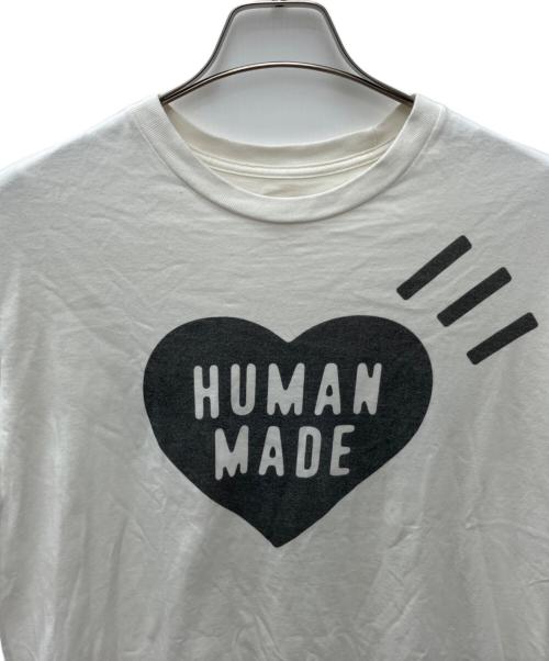 HUMAN MADE（ヒューマンメイド）HUMAN MADE (ヒューマンメイド) 半袖カットソー ホワイト サイズ:Ｍの古着・服飾アイテム