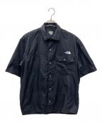 THE NORTH FACEザ ノース フェイス）の古着「半袖シャツ」｜ブラック