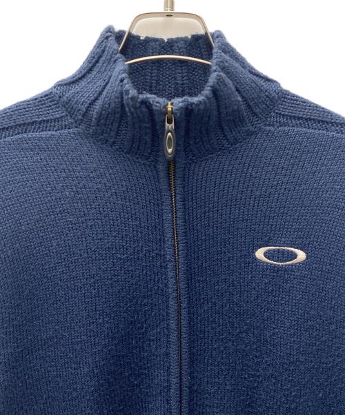 OAKLEY（オークリー）OAKLEY (オークリー) ニットジャケット ネイビー サイズ:Sの古着・服飾アイテム