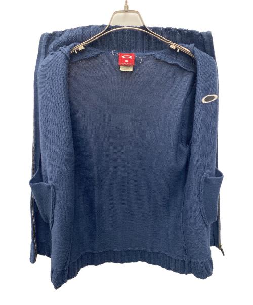 OAKLEY（オークリー）OAKLEY (オークリー) ニットジャケット ネイビー サイズ:Sの古着・服飾アイテム