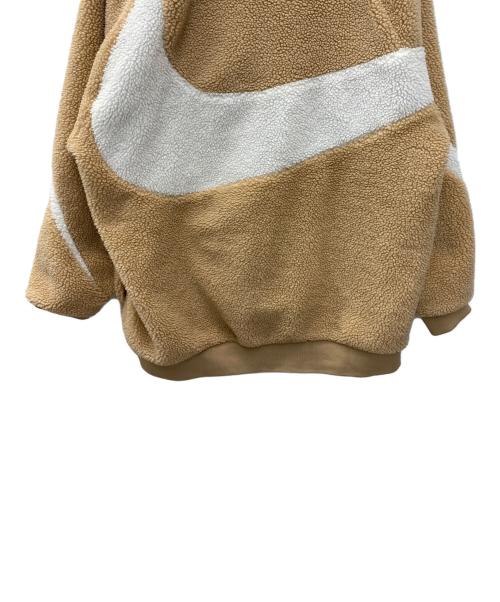 NIKE（ナイキ）NIKE (ナイキ) ボアジャケット ベージュ×ホワイト サイズ:XXLの古着・服飾アイテム