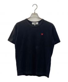 PLAY COMME des GARCONS（プレイコムデギャルソン）の古着「半袖カットソー」｜ブラック