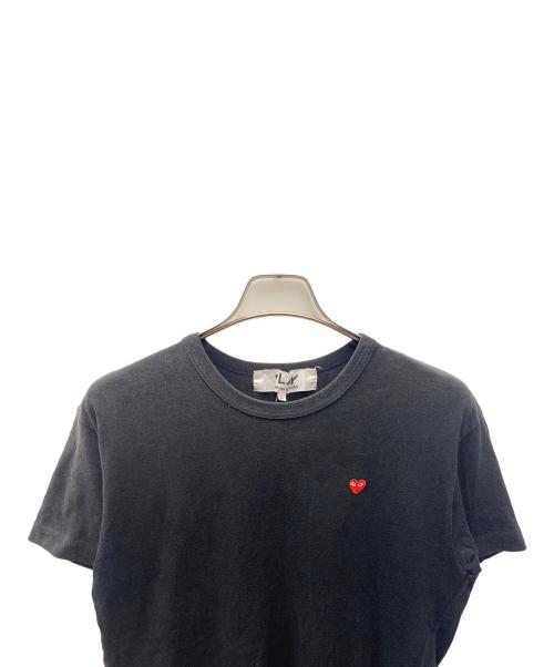 PLAY COMME des GARCONS（プレイコムデギャルソン）PLAY COMME des GARCONS (プレイコムデギャルソン) 半袖カットソー ブラック サイズ:Lの古着・服飾アイテム