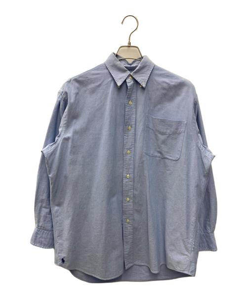 POLO BY RALPH LAUREN（ポロ バイ ラルフローレン）polo by Ralph Lauren (ポロ バイ ラルフローレン) 長袖シャツ ブルー サイズ:Sの古着・服飾アイテム