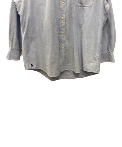 POLO BY RALPH LAUREN（ポロ バイ ラルフローレン）polo by Ralph Lauren (ポロ バイ ラルフローレン) 長袖シャツ ブルー サイズ:Sの古着・服飾アイテム