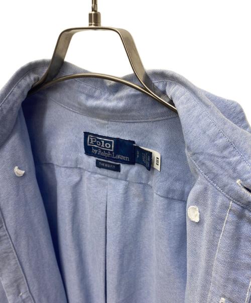 POLO BY RALPH LAUREN（ポロ バイ ラルフローレン）polo by Ralph Lauren (ポロ バイ ラルフローレン) 長袖シャツ ブルー サイズ:Sの古着・服飾アイテム