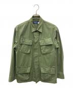 POLO BY RALPH LAURENポロ バイ ラルフローレン）の古着「ミリタリーシャツ」｜カーキ