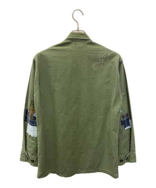POLO BY RALPH LAUREN（ポロ バイ ラルフローレン）Polo by Ralph Lauren (ポロ バイ ラルフローレン) ミリタリーシャツ カーキ サイズ:XSの古着・服飾アイテム