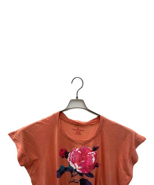 Vivienne Westwood RED LABEL（ヴィヴィアンウエストウッドレッドレーベル）Vivienne Westwood RED LABEL (ヴィヴィアンウエストウッドレッドレーベル) 半袖カットソー オレンジ サイズ:2の古着・服飾アイテム