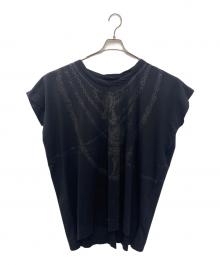 Vivienne Westwood RED LABEL（ヴィヴィアンウエストウッドレッドレーベル）の古着「半袖カットソー」｜ブラック