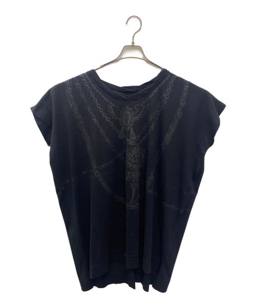 Vivienne Westwood RED LABEL（ヴィヴィアンウエストウッドレッドレーベル）Vivienne Westwood RED LABEL (ヴィヴィアンウエストウッドレッドレーベル) 半袖カットソー ブラック サイズ:2の古着・服飾アイテム