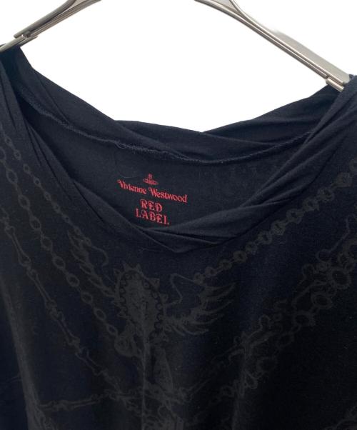 Vivienne Westwood RED LABEL（ヴィヴィアンウエストウッドレッドレーベル）Vivienne Westwood RED LABEL (ヴィヴィアンウエストウッドレッドレーベル) 半袖カットソー ブラック サイズ:2の古着・服飾アイテム