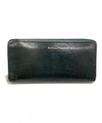 Paul Smith bagポールスミス）の古着「ベジタンラウンドジップウォレット」｜グリーン