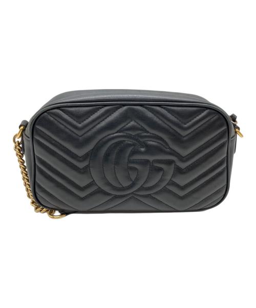 GUCCI（グッチ）GUCCI (グッチ) ショルダーバッグ ブラックの古着・服飾アイテム