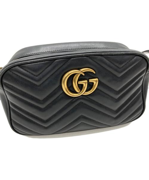 GUCCI（グッチ）GUCCI (グッチ) ショルダーバッグ ブラックの古着・服飾アイテム
