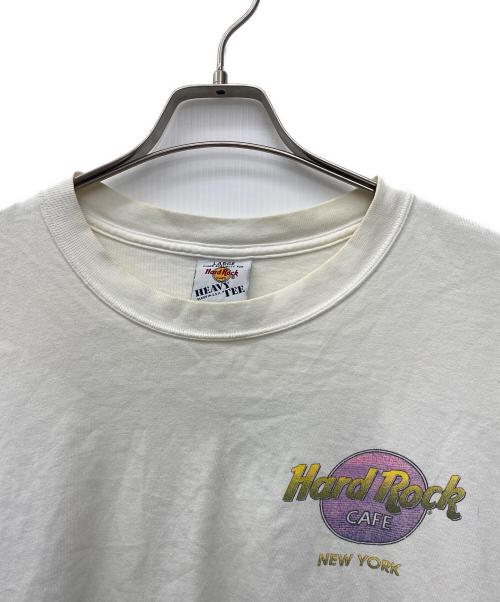 Hard Rock cafe（ハードロックカフェ）Hard Rock cafe (ハードロックカフェ) 半袖カットソー ホワイト サイズ:Lの古着・服飾アイテム