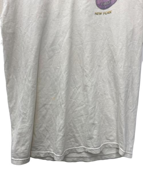 Hard Rock cafe（ハードロックカフェ）Hard Rock cafe (ハードロックカフェ) 半袖カットソー ホワイト サイズ:Lの古着・服飾アイテム