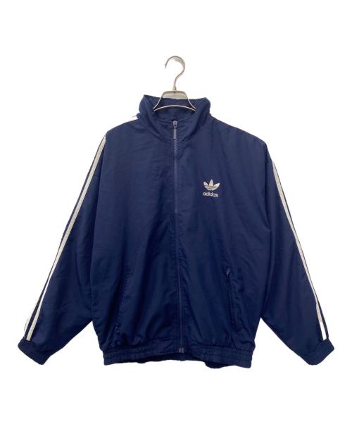 adidas（アディダス）adidas (アディダス) ナイロンジャケット ネイビー サイズ:Lの古着・服飾アイテム