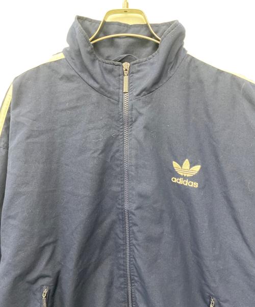 adidas（アディダス）adidas (アディダス) ナイロンジャケット ネイビー サイズ:Lの古着・服飾アイテム