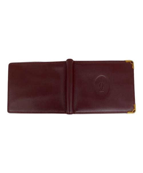 Cartier（カルティエ）Cartier (カルティエ) カードケース ボルドーの古着・服飾アイテム