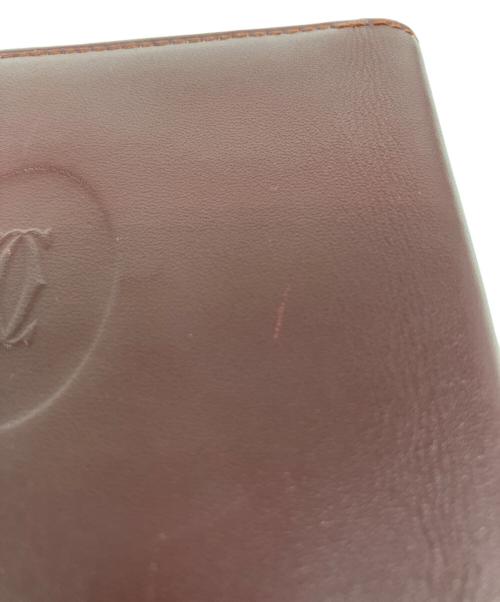 Cartier（カルティエ）Cartier (カルティエ) カードケース ボルドーの古着・服飾アイテム