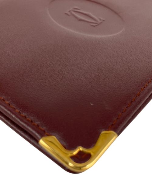 Cartier（カルティエ）Cartier (カルティエ) カードケース ボルドーの古着・服飾アイテム