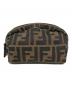 FENDI（フェンディ）の古着「ポーチ」｜ブラウン×ブラック
