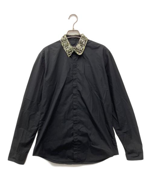 FENDI（フェンディ）FENDI (フェンディ) 長袖シャツ ブラック サイズ:39の古着・服飾アイテム