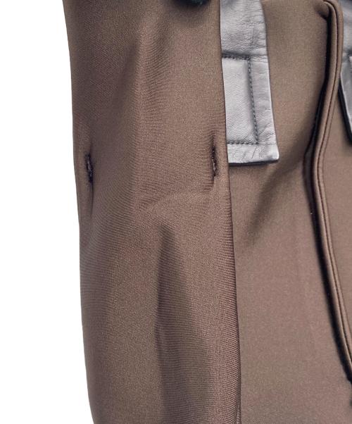 kawa-kawa（カワカワ）kawa-kawa (カワカワ) トートバッグ ブラウンの古着・服飾アイテム
