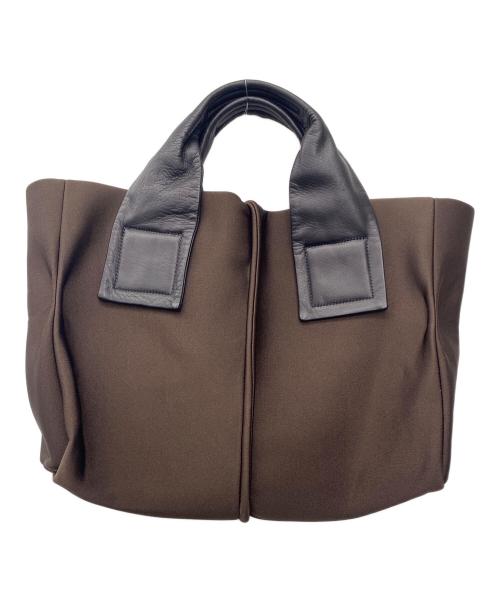 kawa-kawa（カワカワ）kawa-kawa (カワカワ) トートバッグ ブラウンの古着・服飾アイテム