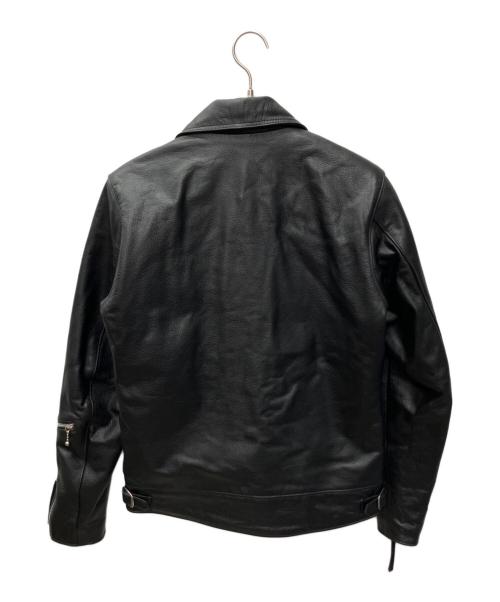 FREEDOM（フリーダム）freedom (フリーダム) ライダースジャケット ブラック サイズ:SIZE 38の古着・服飾アイテム